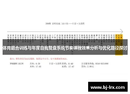 体育组合训练与年度自我复盘系统节奏课程效果分析与优化路径探讨