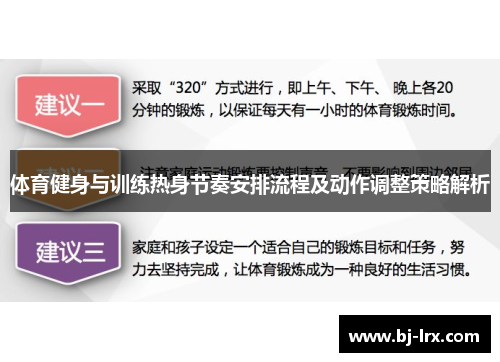 体育健身与训练热身节奏安排流程及动作调整策略解析